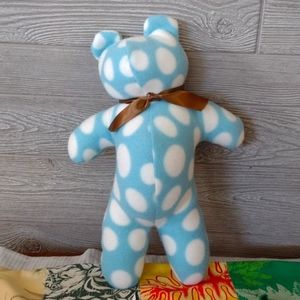Large Vintage Style Polka Dot Joy Bear